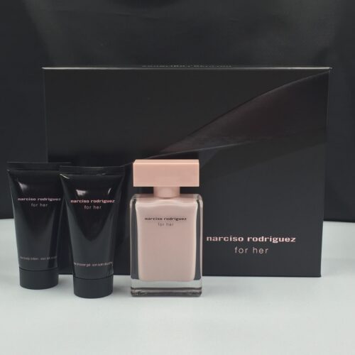 Narciso Rodriguez For Her Eau De Parfum ( 3 pc Collection ) Gift Set