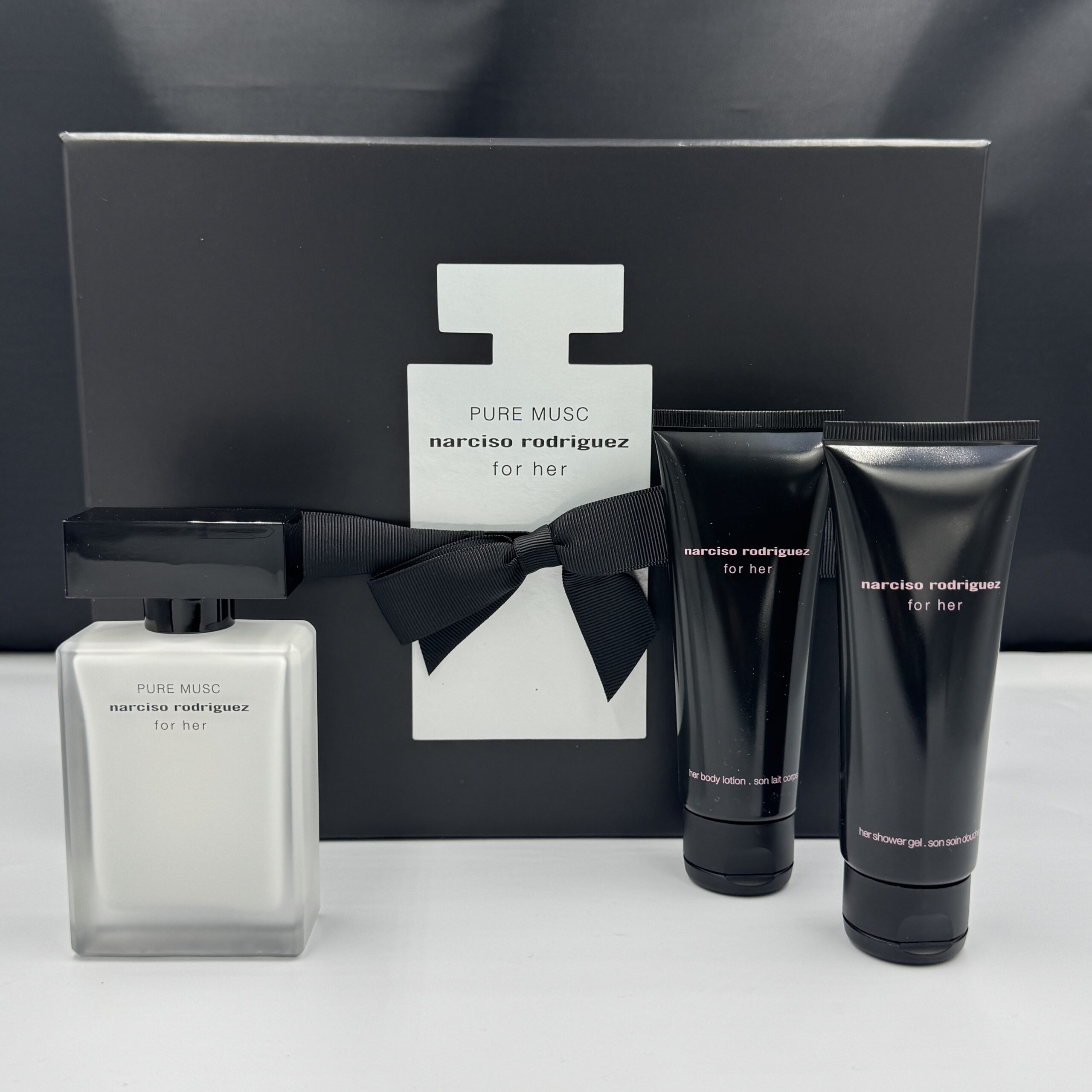 Narciso Rodriguez For Her Pure Musc ( 3 Pc Collection ) Gift Set
