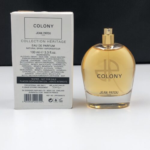 Jean Patou Collection Heritage Colony 100ml Eau De Parfum Spray Tester