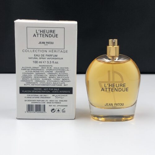 Jean Patou Collection Heritage L’Heure Attendue 100ml Eau De Parfum Spray Tester
