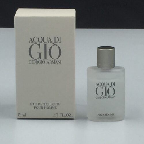 Armani Acqua Di Gio Pour Homme 5ml Eau De Toilette Miniature Bottle