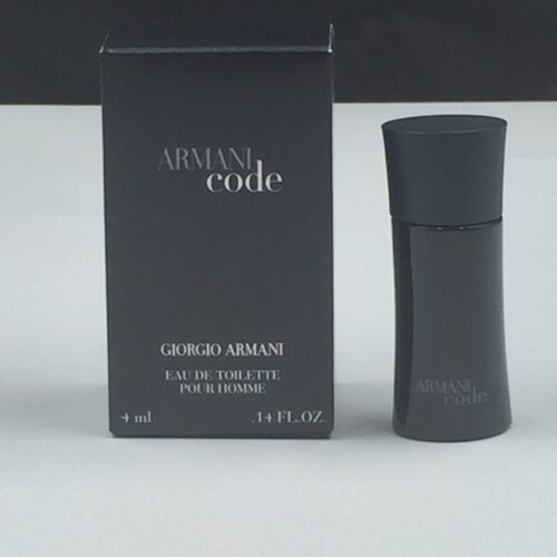 Armani Code Pour Homme 4ml Eau De Toilette Miniature Bottle