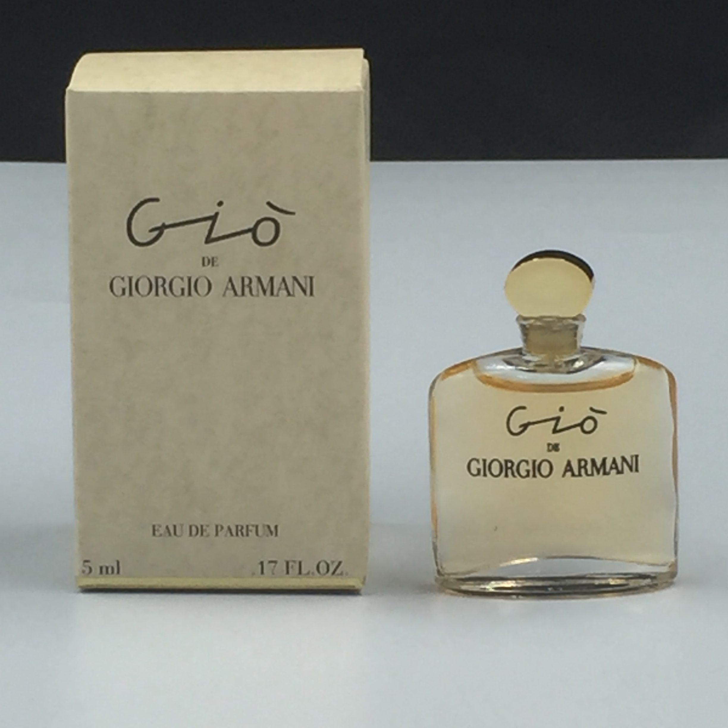 Armani Gio 5ml Eau De Parfum Miniature Bottle