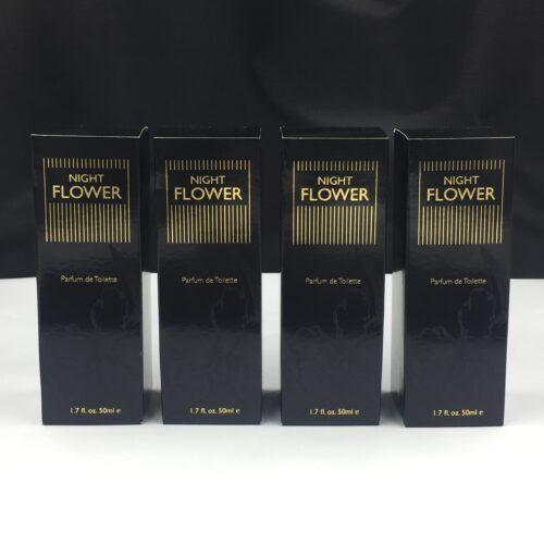 4 x Milton Lloyd Night Flower 50ml Parfum De Toilette Spray ( Inspired By Black Orchid )