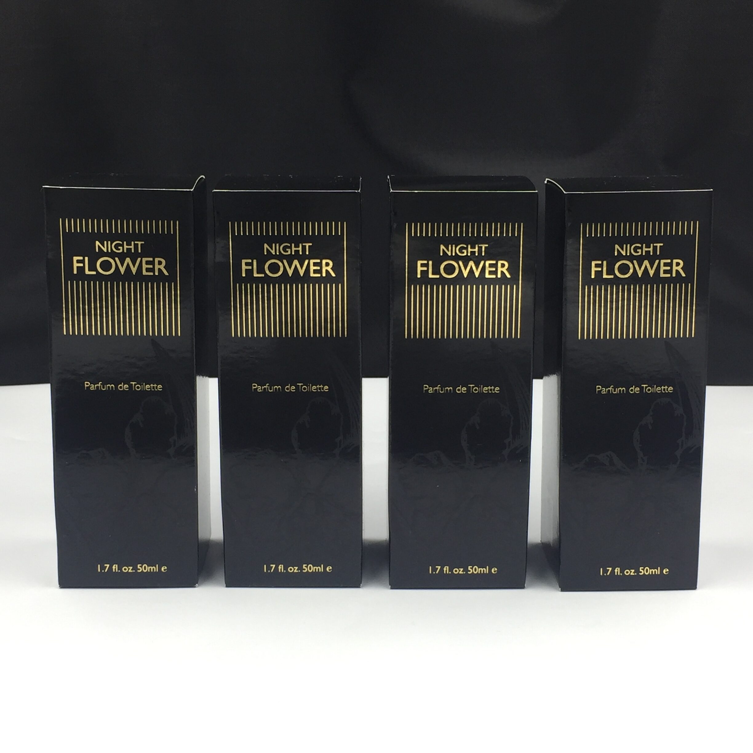 4 x Milton Lloyd Night Flower 50ml Parfum De Toilette Spray ( Inspired By Black Orchid )