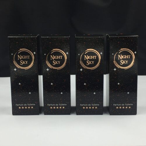 4 x Milton Lloyd Night Sky 50ml Parfum De Toilette Spray ( Inspired Black Opium )