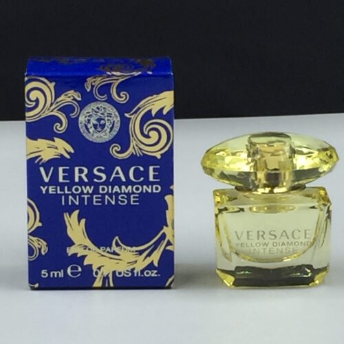 Versace Yellow Diamond Intense 5ml Eau De Parfum Miniature Bottle