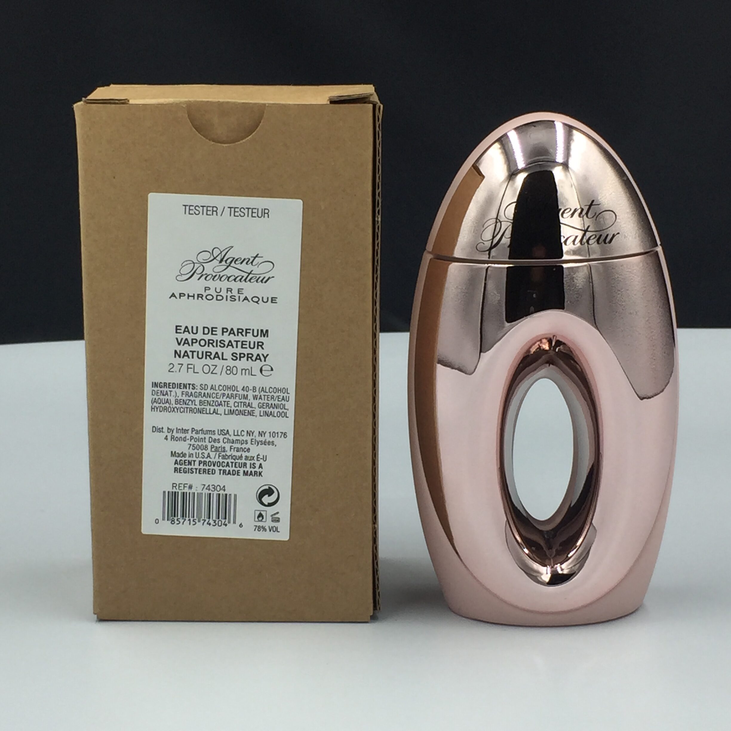 Agent Provocateur Pure Aphrodisiaque 80ml Eau De Parfum Spray Tester
