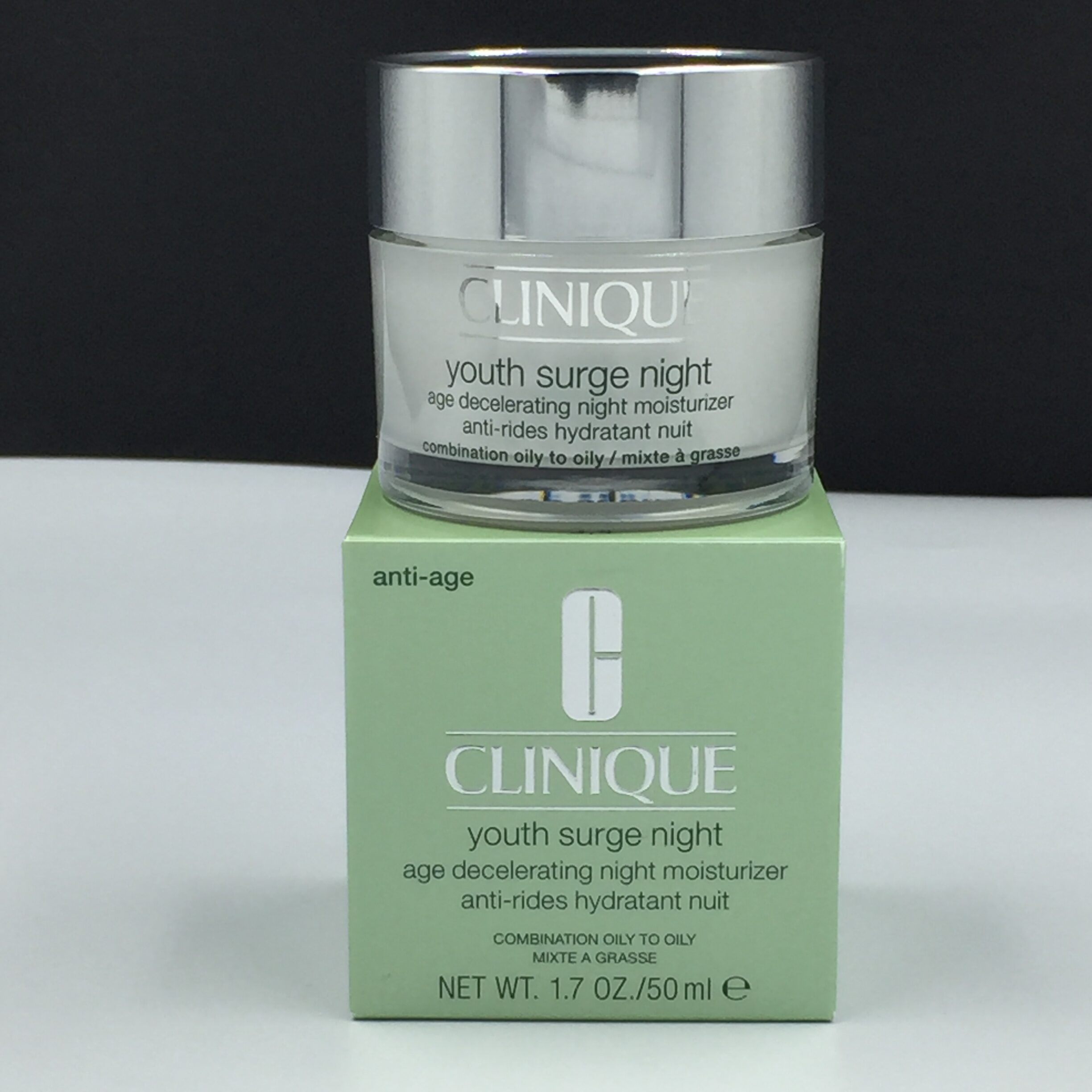Clinique Youth Surge Night Age Decelerating Night Moisturizer 50ml ( 3,4 Oily To Oily )
