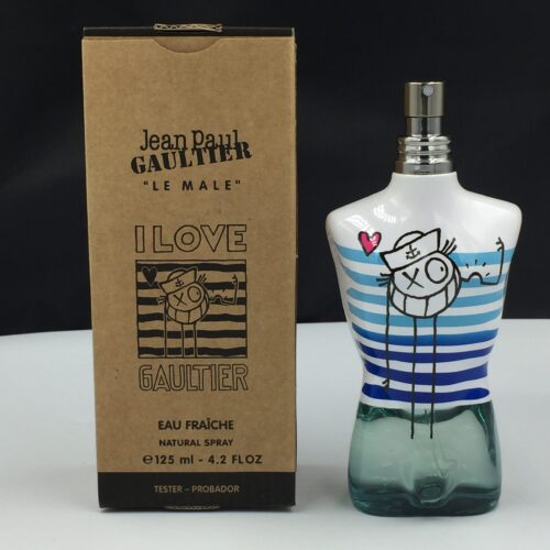 Jean Paul Gaultier Le Male I Love Gaultier 2018 Edition 125ml Eau De Toilette Spray Tester