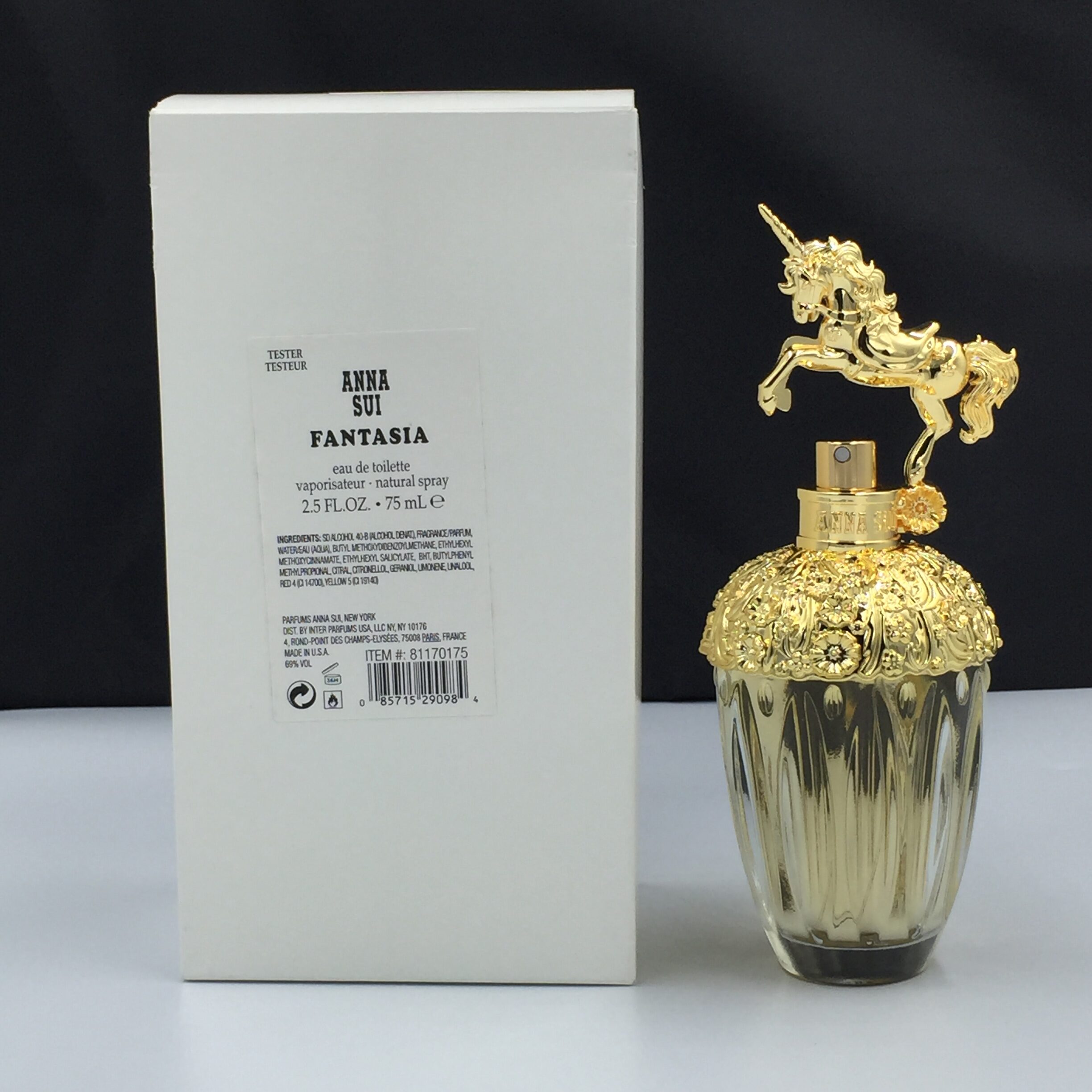Anna sui Fantasia 75ml Eau De Toilette Spray Tester