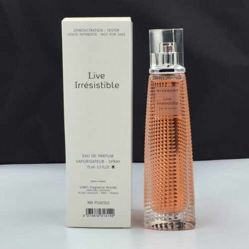 Givenchy Live Irresistible 75ml Eau De Parfum Spray Tester