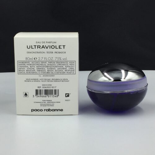 Paco Rabanne Ultraviolet 80ml Eau De Parfum Spray Tester