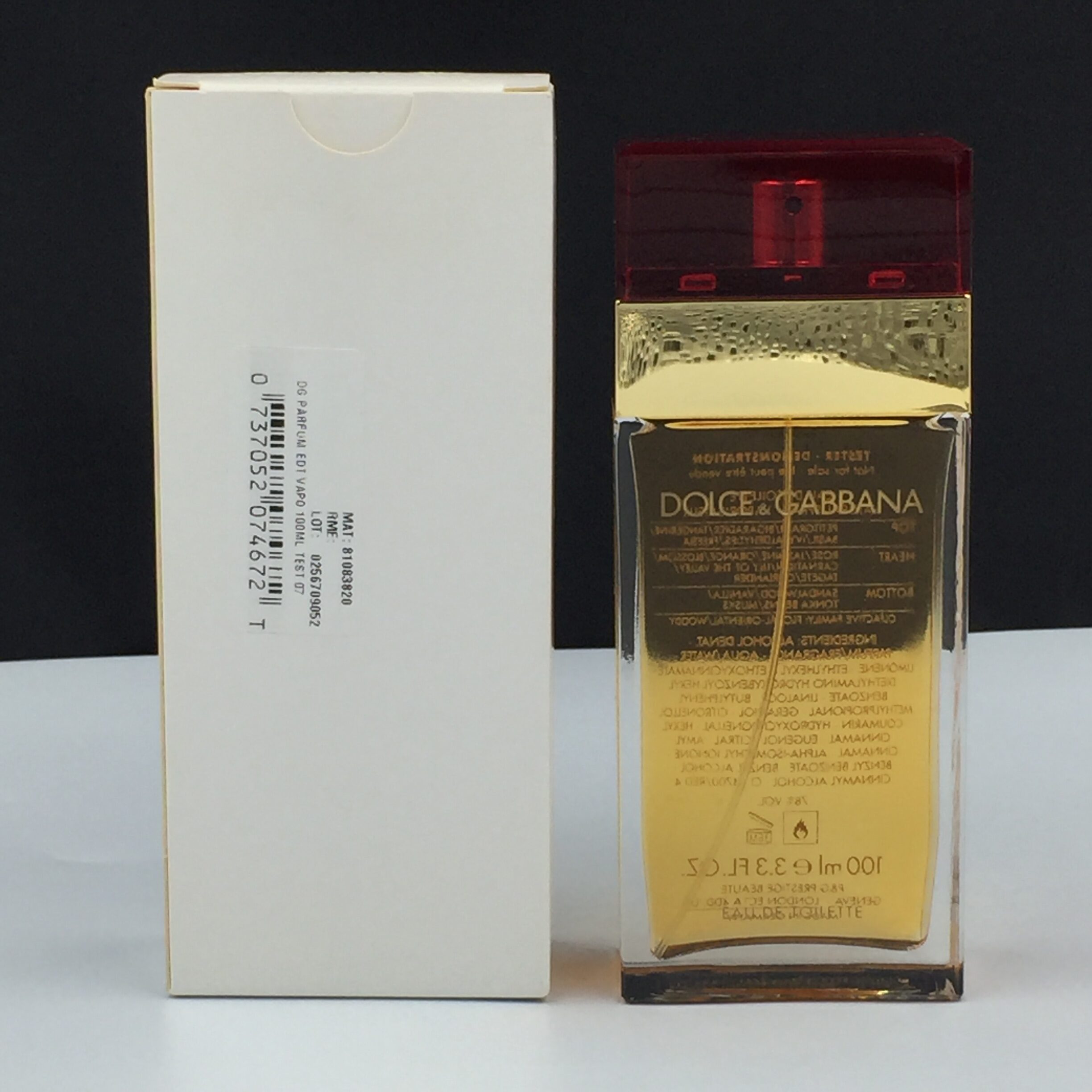 Dolce & Gabbana Femme ( Original ) 100ml Eau De Toilette Spray Tester