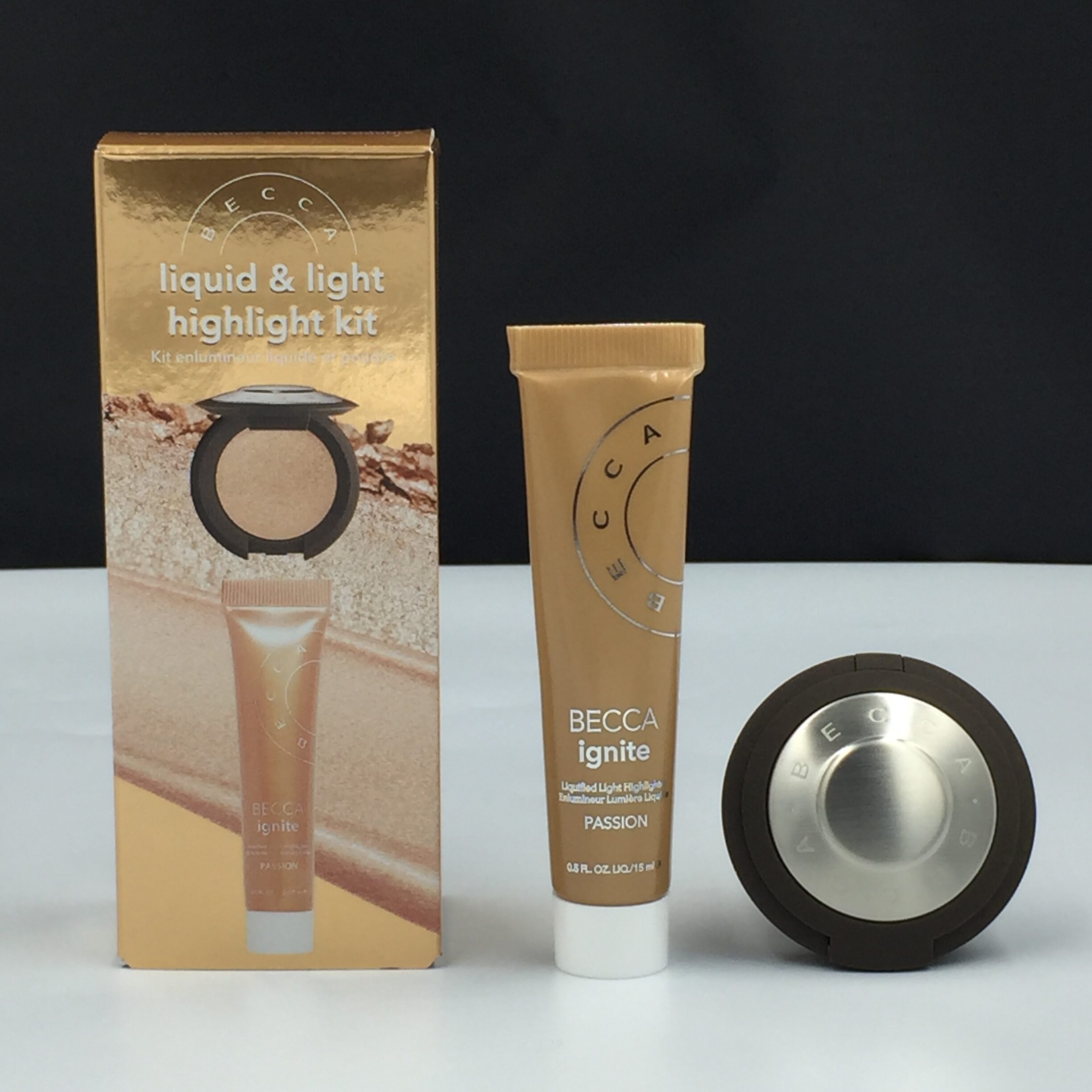 Becca Liquid & Light Highlight Kit ( Opal & Ignite Passion Duo )