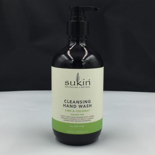 3 x Sukin Cleansing Hand Wash Lime & Coconut 500ml