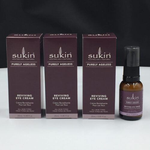 3 x Sukin Purely Ageless Reviving Eye Cream 25ml