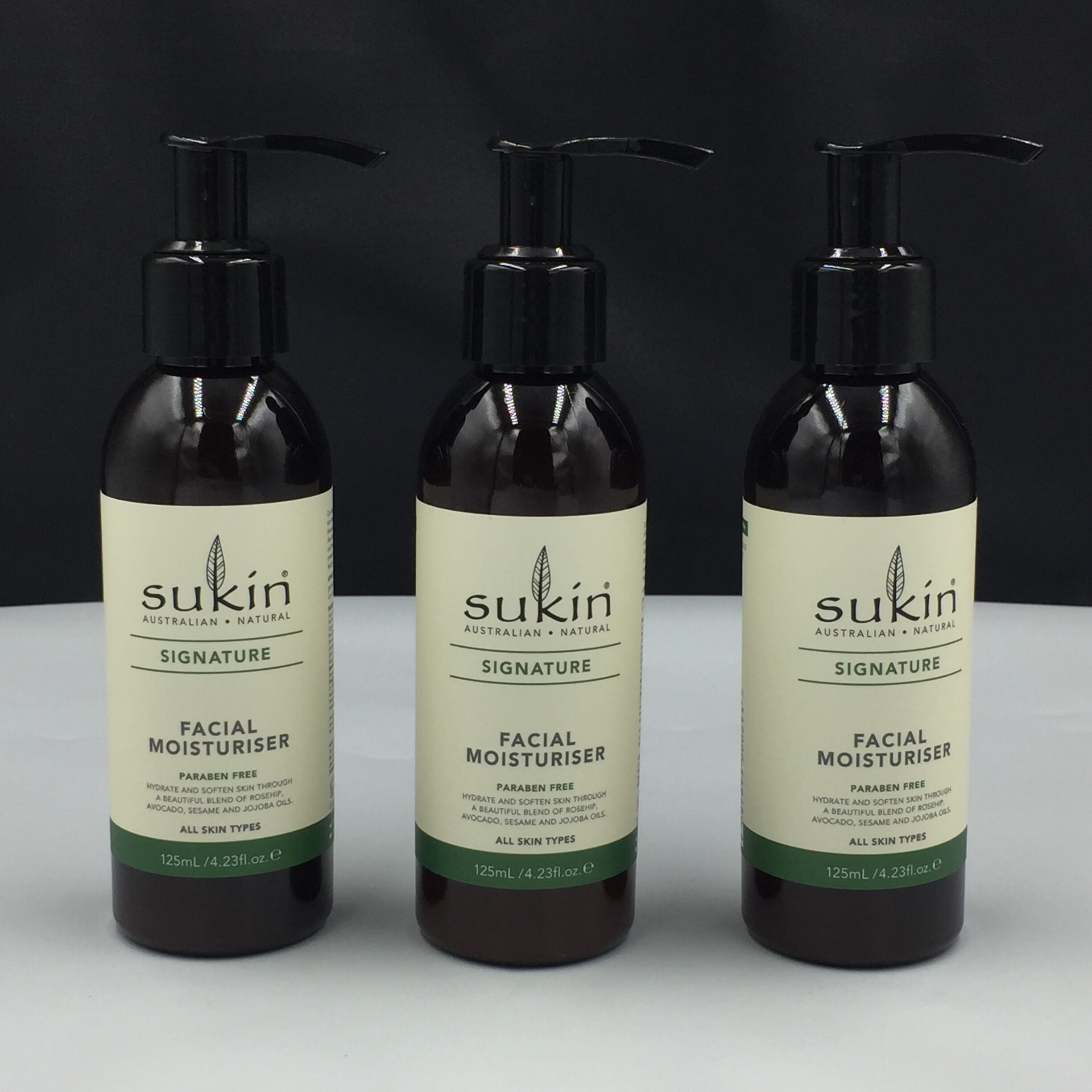 3 x Sukin Signature Facial Moisturiser 125ml