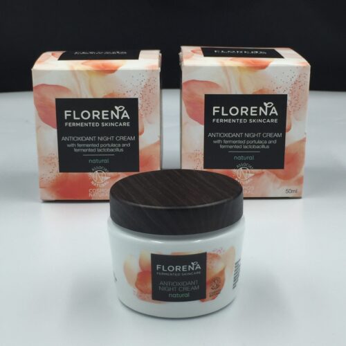 2 x Florena Fermented Skincare Antioxidant Night Cream 50ml ( Total 100ml )