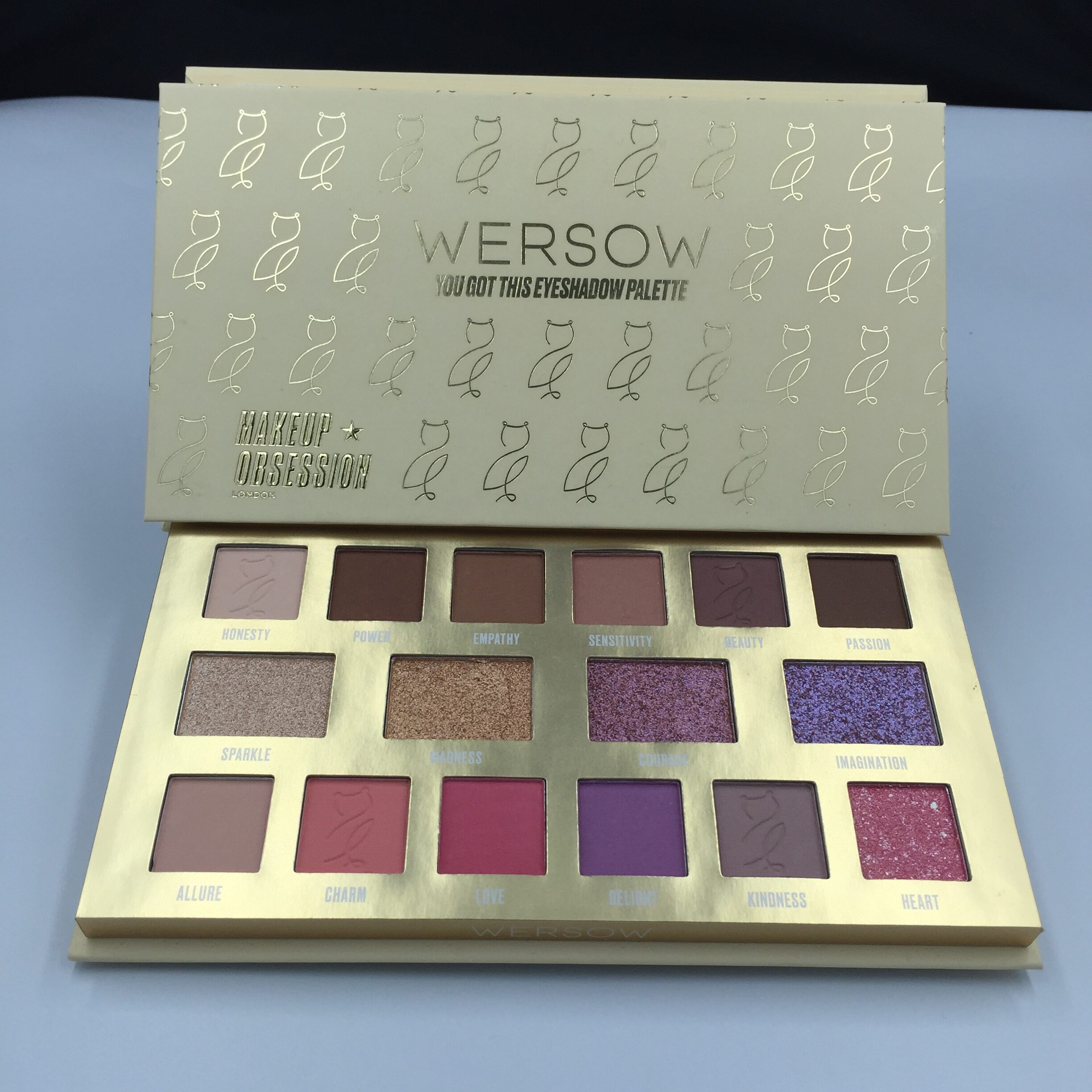 Makeup Obsession Wersow You Got This Eyeshadow Palette ( 16 Shades )
