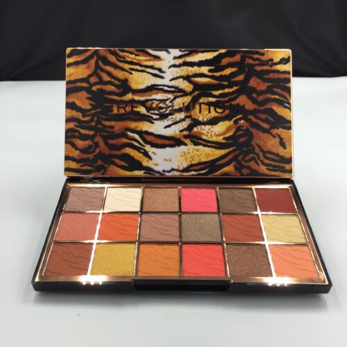 Makeup Revolution Wild Animal Eyeshadow Palette Fierce ( 18 Shades )