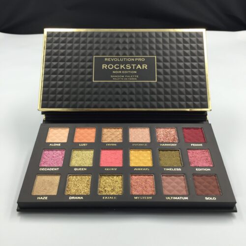 Revolution Pro Rockstar Eyeshadow Palette Noir Edition ( 18 Shades )