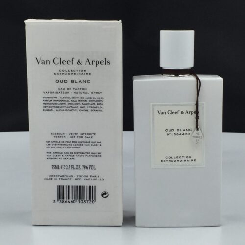 Van Cleef & Arpels Collection Extraordinaire Oud Blanc 75ml Eau De Parfum Spray Tester