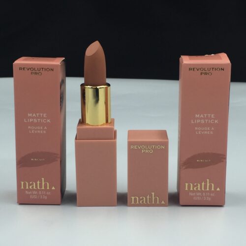 2 x Revolution Pro Nath Collection Matte Lipstick 3.2g ( Biscuit )