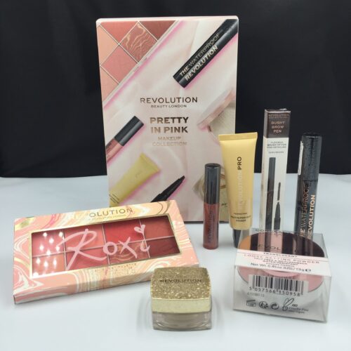 Revolution Pretty In Pink Makeup Set Collection ( Worth £39.00 )