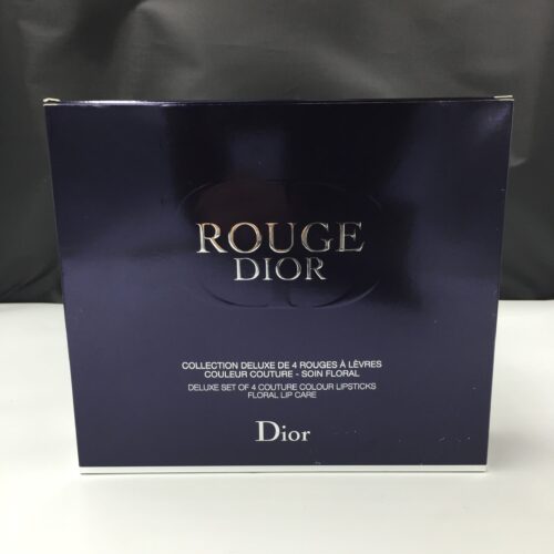 Dior Rouge Dior Deluxe Set Of 4 Couture Colour Lipsticks Gift Set