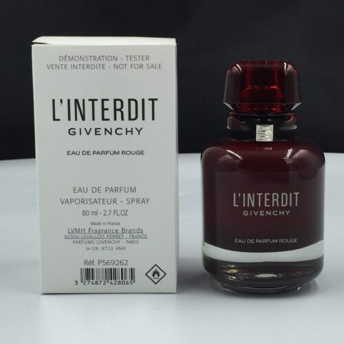Givenchy L’Interdit Rouge 80ml Eau De Parfum Spray Tester