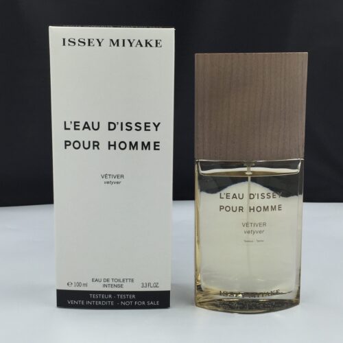 Issey Miyake L'Eau D'Issey Pour Homme Vetiver 100ml Eau De Toilette Intense Spray Tester