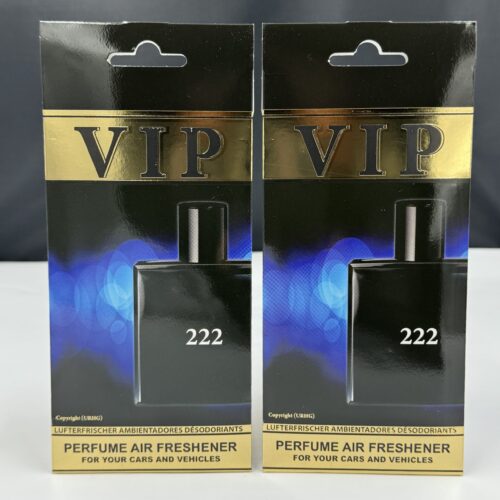 1 x Caribi VIP 222 Perfume Air Freshener ( Inspired By Bleu )