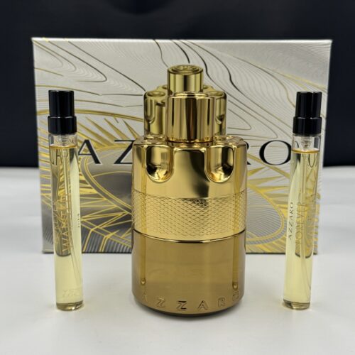 Azzaro Forever Wanted Elixir ( 3 pc Collection ) Gift Set