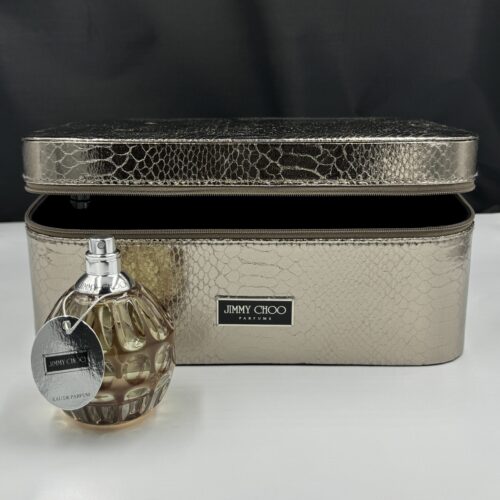 Jimmy Choo 100ml Eau De Parfum Spray + Vanity Case Combo