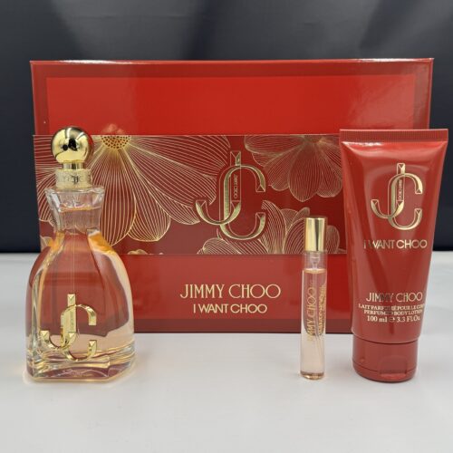 Jimmy Choo I Want Choo Eau De Parfum ( 3 Pc Collection ) Gift Set