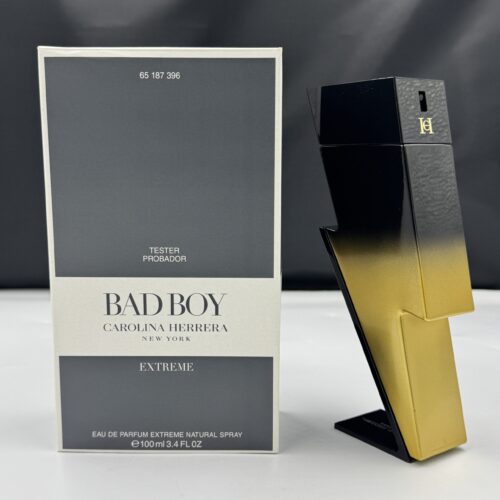 Carolina Herrera Bad Boy Extreme 100ml Eau De Parfum Extreme Spray Tester