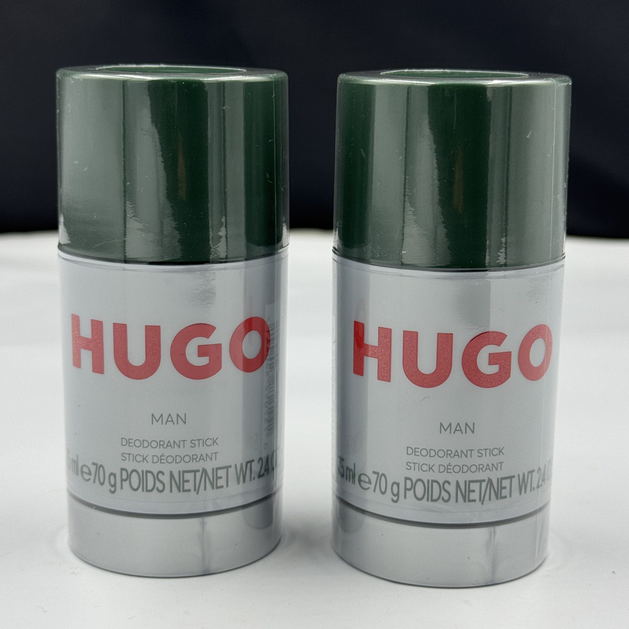 2 x Hugo Boss Hugo Man Deodorant Stick 75ml