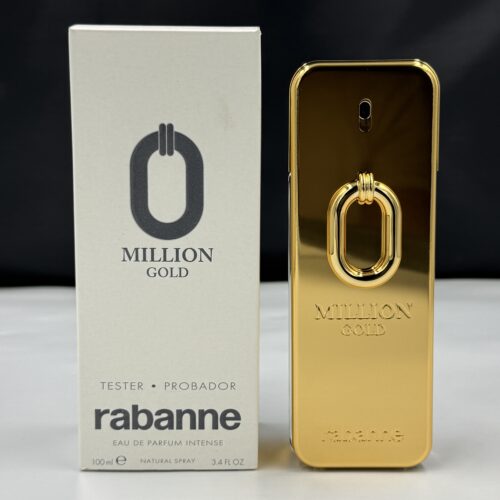 Paco Rabanne Million Gold 100ml Eau De Parfum Intense Spray Tester