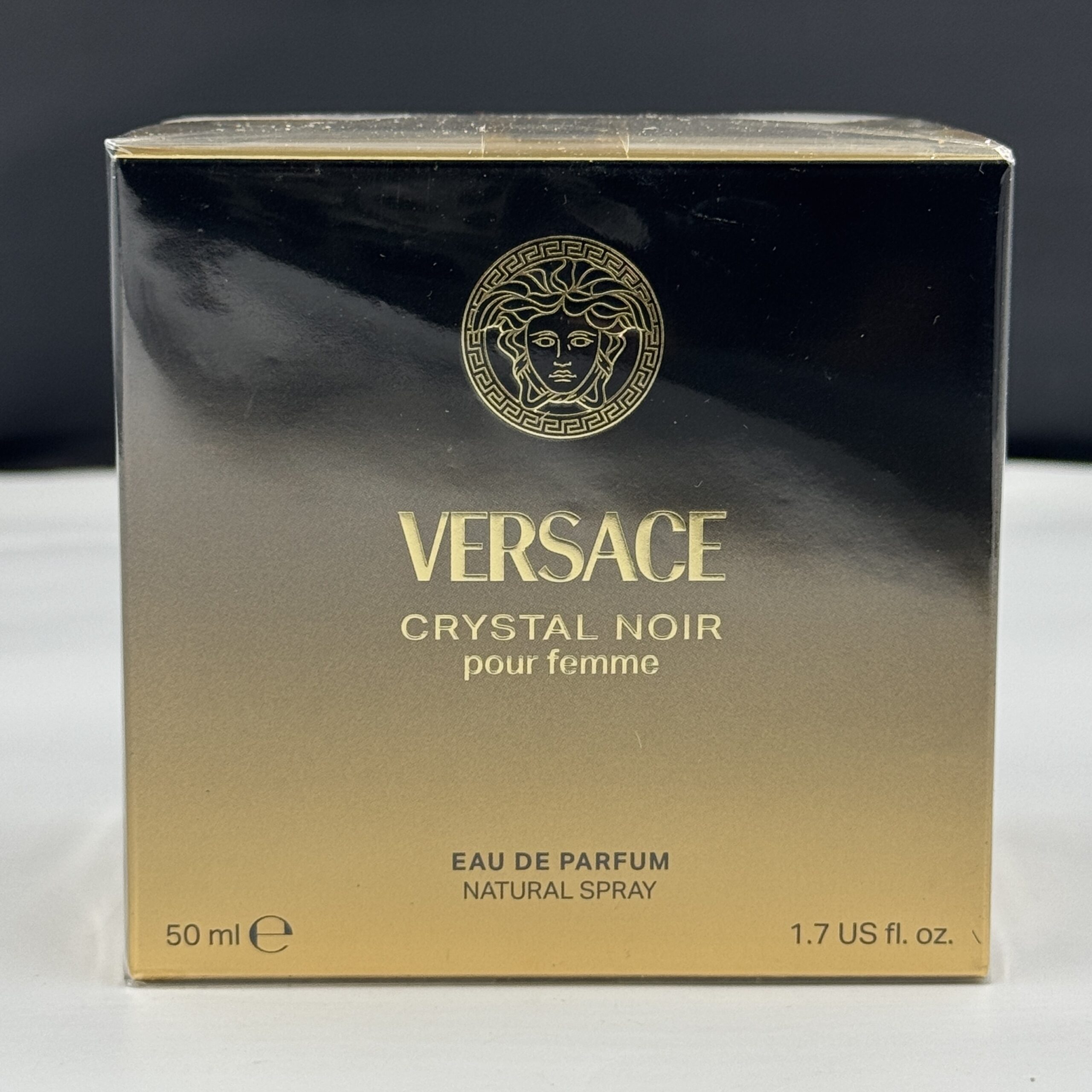 Versace Crystal Noir Pour Femme 50ml Eau De Parfum Spray
