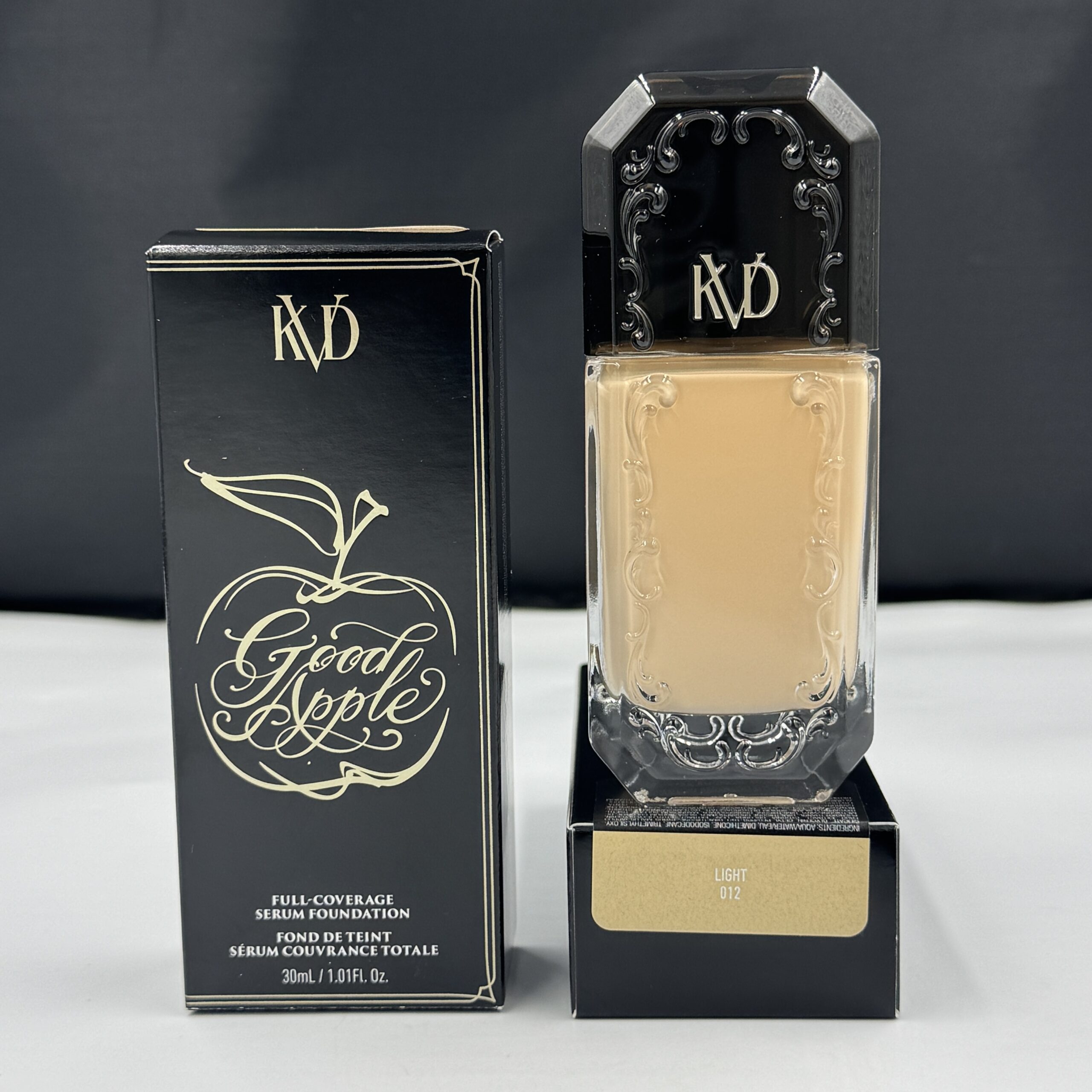 KVD Beauty Good Apple Full Coverage Serum Foundation 30ml ( Light 012 )