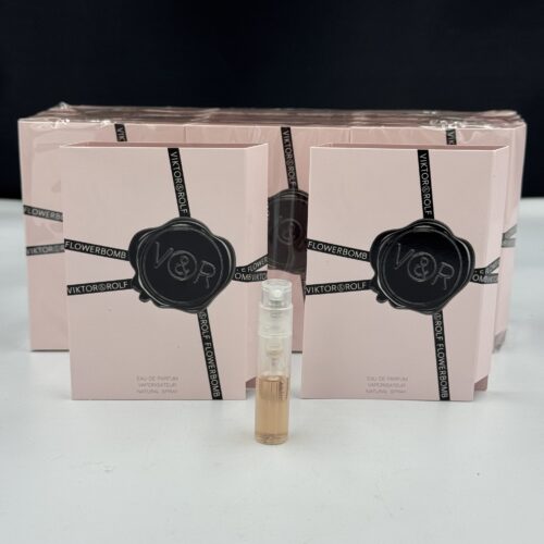 Viktor & Rolf Flowerbomb Edp Spray Samples 1.2ml ( Stocking Fillers ) x 3